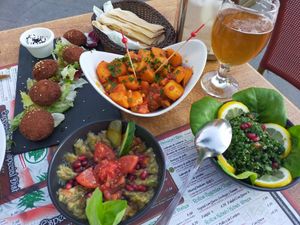 Starters at El Rincon de Beirut in Sevilla