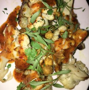 Rossted Cauliflower  at Cava Mezze in Rockville