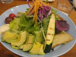 Grilled vegetable at Minami Aoyama Yasai Kichi in Yokohama