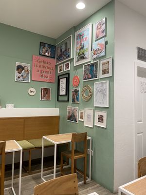 Interior  at Unico Gelato & Caffe in Bromley