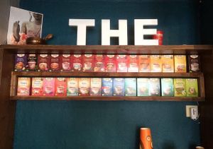 big choice of infusion and tea YOGITEA at Picorette in Gap