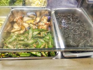 Dishes available at Fo Yuan Miao Su Shi Ge 佛缘妙素食阁 in Central Singapore