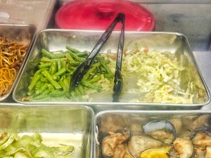 Dishes available at Fo Yuan Miao Su Shi Ge 佛缘妙素食阁 in Central Singapore