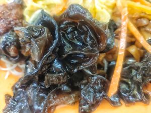 Black fungus at Fo Yuan Miao Su Shi Ge 佛缘妙素食阁 in Central Singapore