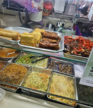 Today's dishes ~ 12/3/22 at Fo Yuan Miao Su Shi Ge 佛缘妙素食阁 in Central Singapore