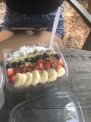 Açaí bowl at Juiceheads ATL in Atlanta