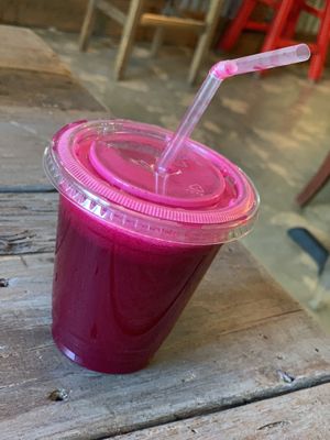 Beet and ginger  at Juiceheads ATL in Atlanta