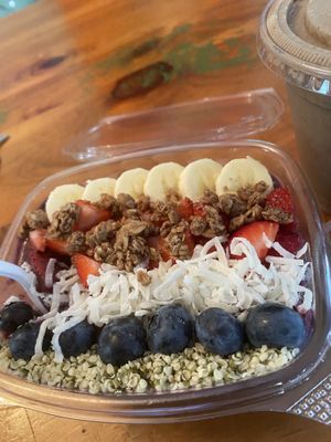 Açaí Bowel + extra Granola at Juiceheads ATL in Atlanta