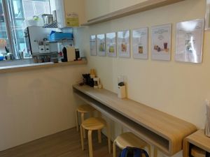 dining area at Simple Lifestyle Healthy Vegetarian Cafe in Central Singapore