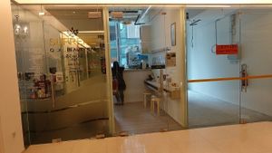 cafe front at Simple Lifestyle Healthy Vegetarian Cafe in Central Singapore