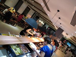 buffet area at Tian He Cai Gen - 天荷菜根 in Quanzhou