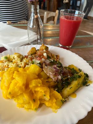 Arroz a grega  at Espaço Nutrir - Corpo Mente Espirito in Florianopolis