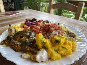 Round one.  at Espaço Nutrir - Corpo Mente Espirito in Florianopolis