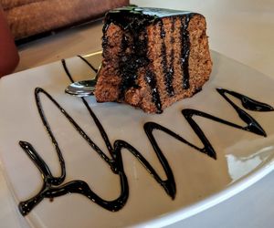 Chocolate Cake at Dulce Albahaca Deli Restaurant in Quito