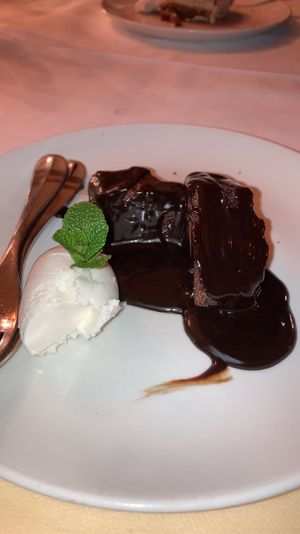 brownie, highly recommend! at Laegernstuebli in Boppelsen