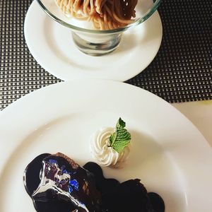 Schoggichueche, try it!!! at Laegernstuebli in Boppelsen