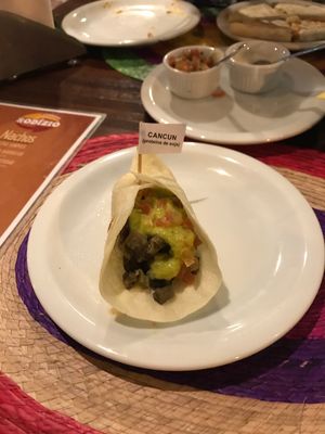 Burrito at Nacho Libre in Sao Paulo