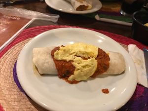 Enchillada at Nacho Libre in Sao Paulo