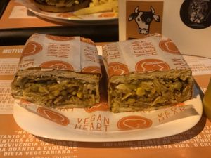 Sandwich of the month at Vegan Heart in Sorocaba