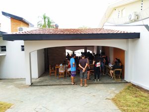 Meal Row at Vegan Heart in Sorocaba