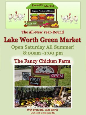 Lake Worth Green Market Open Every Saturday Year-Round at Lake Worth Green Market in Lake Worth