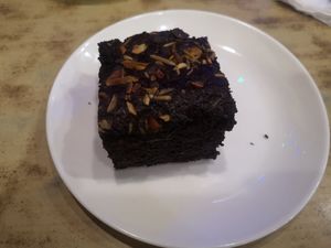 Vegan Chocolate Brownie 😍 at French Bakery in Kathmandu