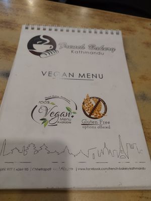  at French Bakery in Kathmandu