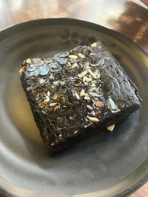 Brownie at French Bakery in Kathmandu