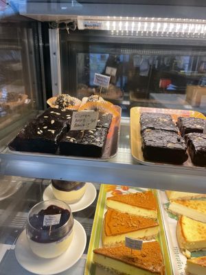 Gf brownies   at French Bakery in Kathmandu