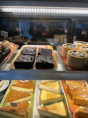 V brownie  at French Bakery in Kathmandu