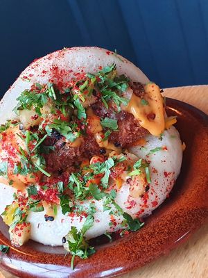 Panko squash bao at The Pond in Brighton