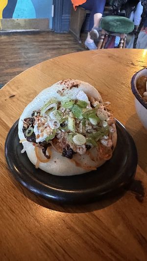 Mushroom belgogi bao  at The Pond in Brighton