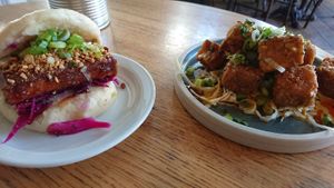 Very nice dishes, slightly dirty venue at The Pond in Brighton