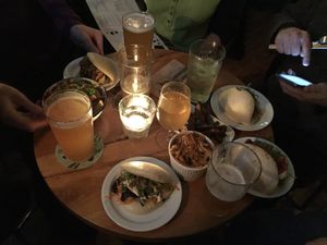 Delicious baos! at The Pond in Brighton