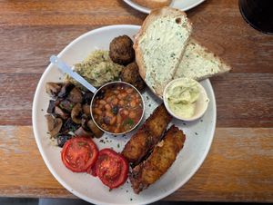 All made in house, not a frozen sausage in sight! at Wayland's Yard in Worcester