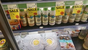 Vegan cheese at Whole Foods Market - Fulham Broadway in South West London