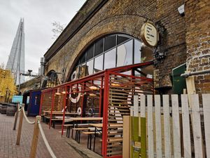 Outside at Where The Pancakes Are in South East London