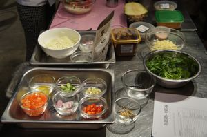 Ingredients for the raw vegan Thai workshop at Raw Vegan Workshop - Eating Thai & Spice of India in Kuala Lumpur