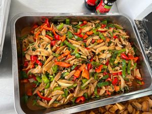 Nấm xào xả ớt  at Huong Sen in Ha Giang