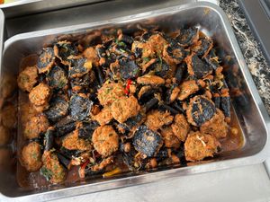 Chả rong biển kho tộ at Huong Sen in Ha Giang