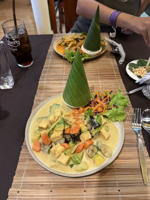   at Bamboo Tree Lao Cooking School and Restaurant in Luang Prabang