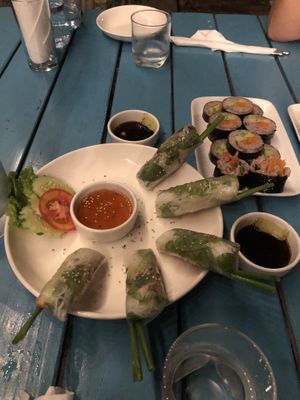   at Big Tree Cafe in Luang Prabang