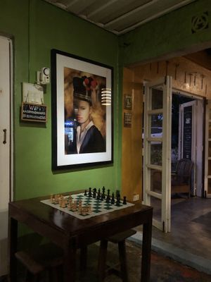   at Big Tree Cafe in Luang Prabang