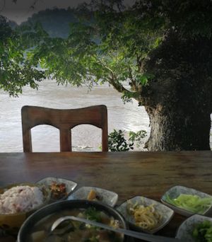  at Big Tree Cafe in Luang Prabang