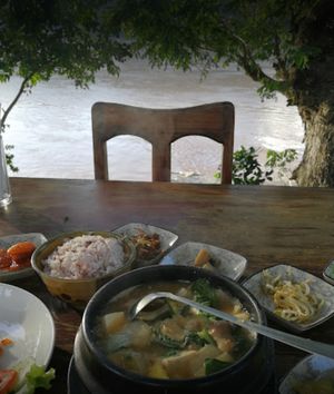  at Big Tree Cafe in Luang Prabang