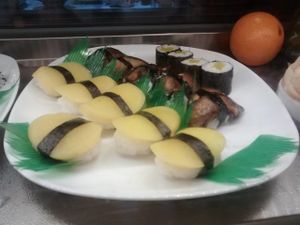 Sushi, there is more variety... at Orange Verte in Cologne