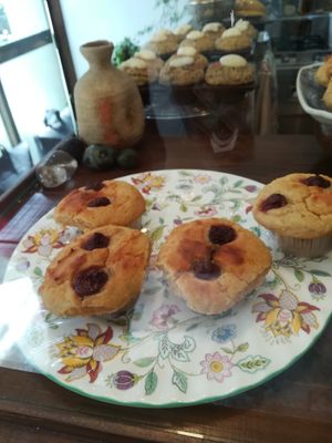 Cherry at NY Muffin in Tokyo