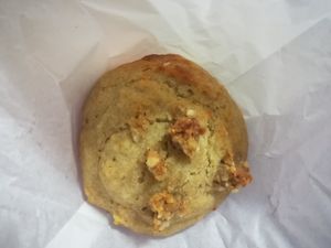 Banana crumble at NY Muffin in Tokyo