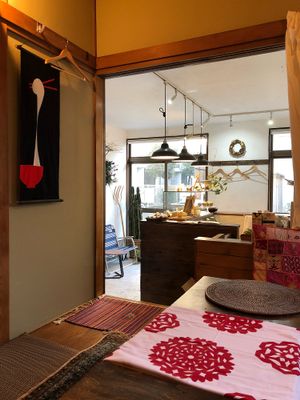 Interior  at NY Muffin in Tokyo