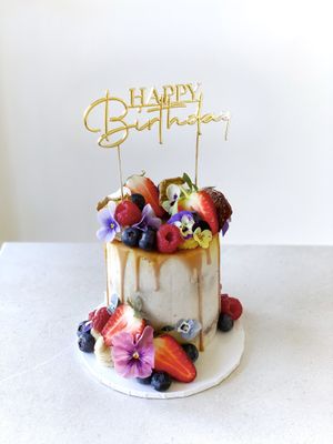 Celebration Cake. Two tier petite 4".  at Rawlicious Delicious in Gold Coast